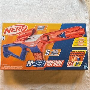 Nerf N-Strike Pinpoint Blaster in Orange and Blue